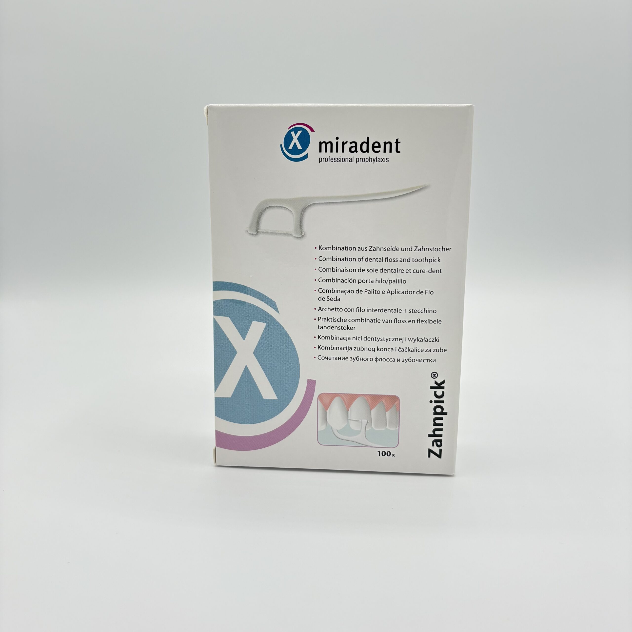 Miradent Zahnpick hambatikk Individual 100tk