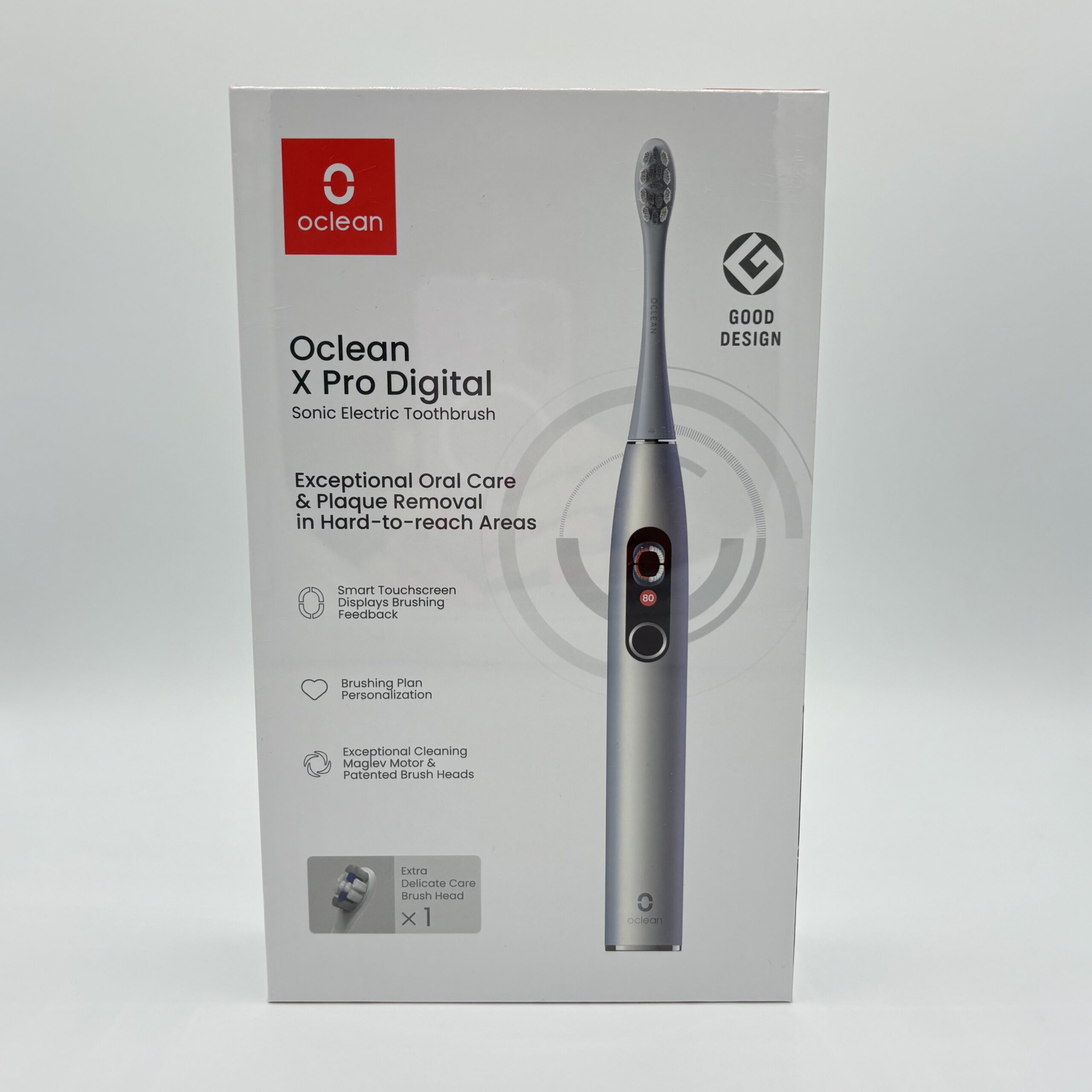 Oclean X Pro Digital elektriline hambahari,  hõbedane