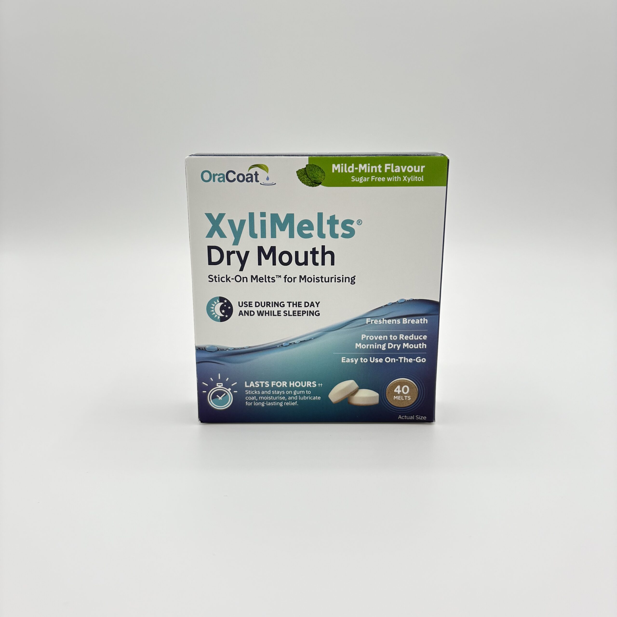OraCoat XyliMelts ksülitoolikettad kuivale suule, 40tk
