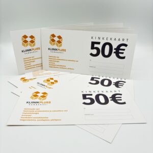 KliinikPluss teenuste kinkekaart 50 euro väärtuses