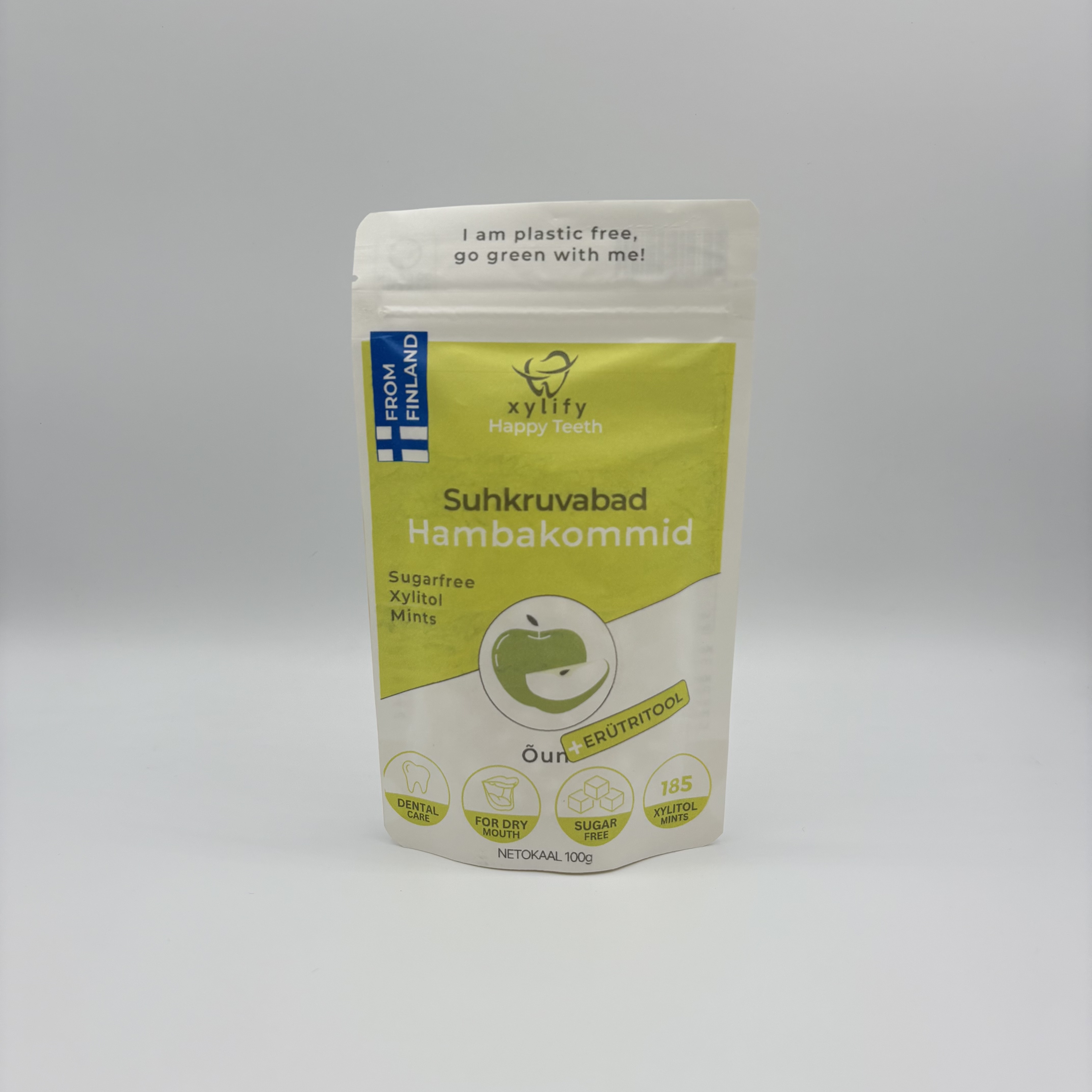 Happy Teeth Hambakommid 100g -  Õun