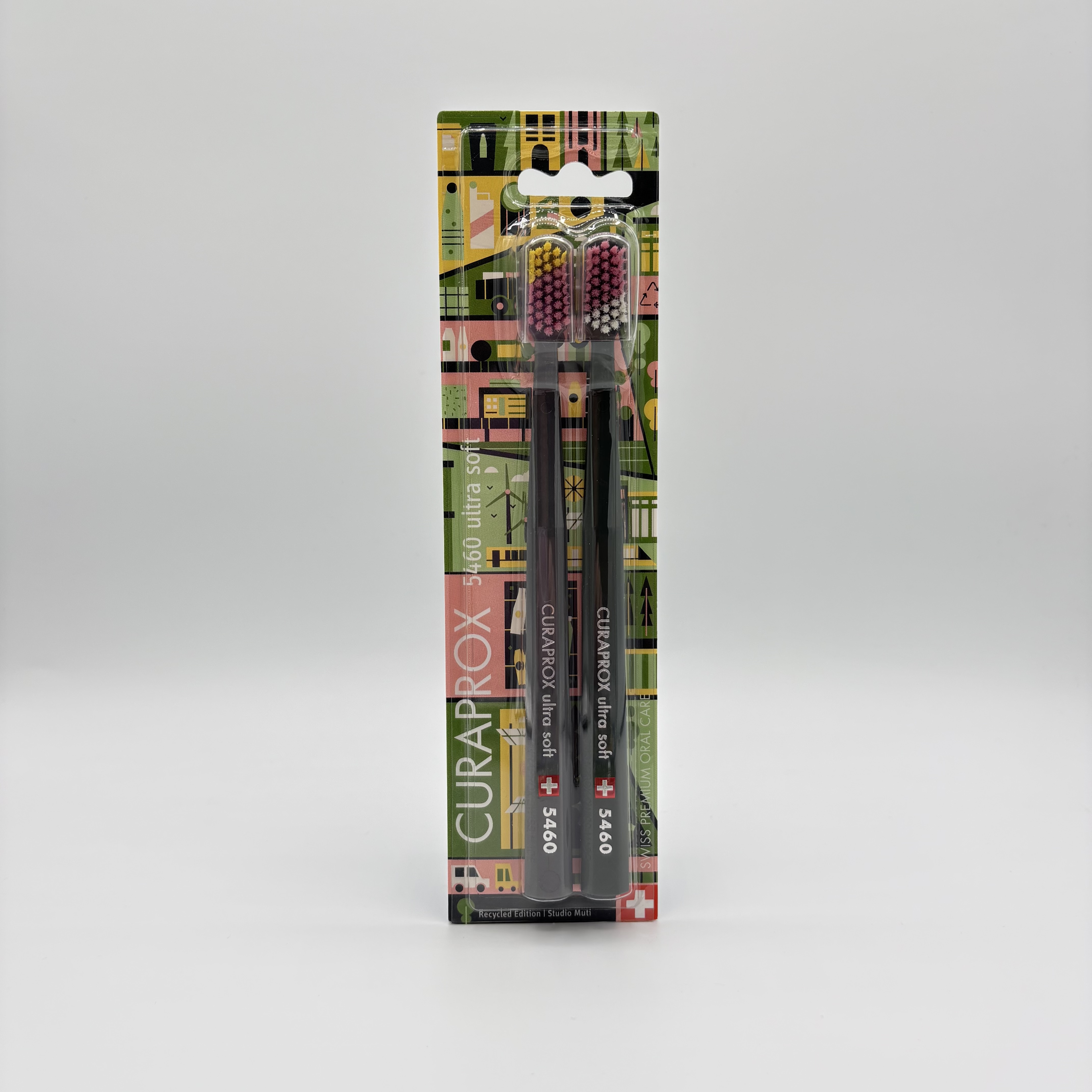Curaprox toothbrush 2tk 5460 Recycled Edition