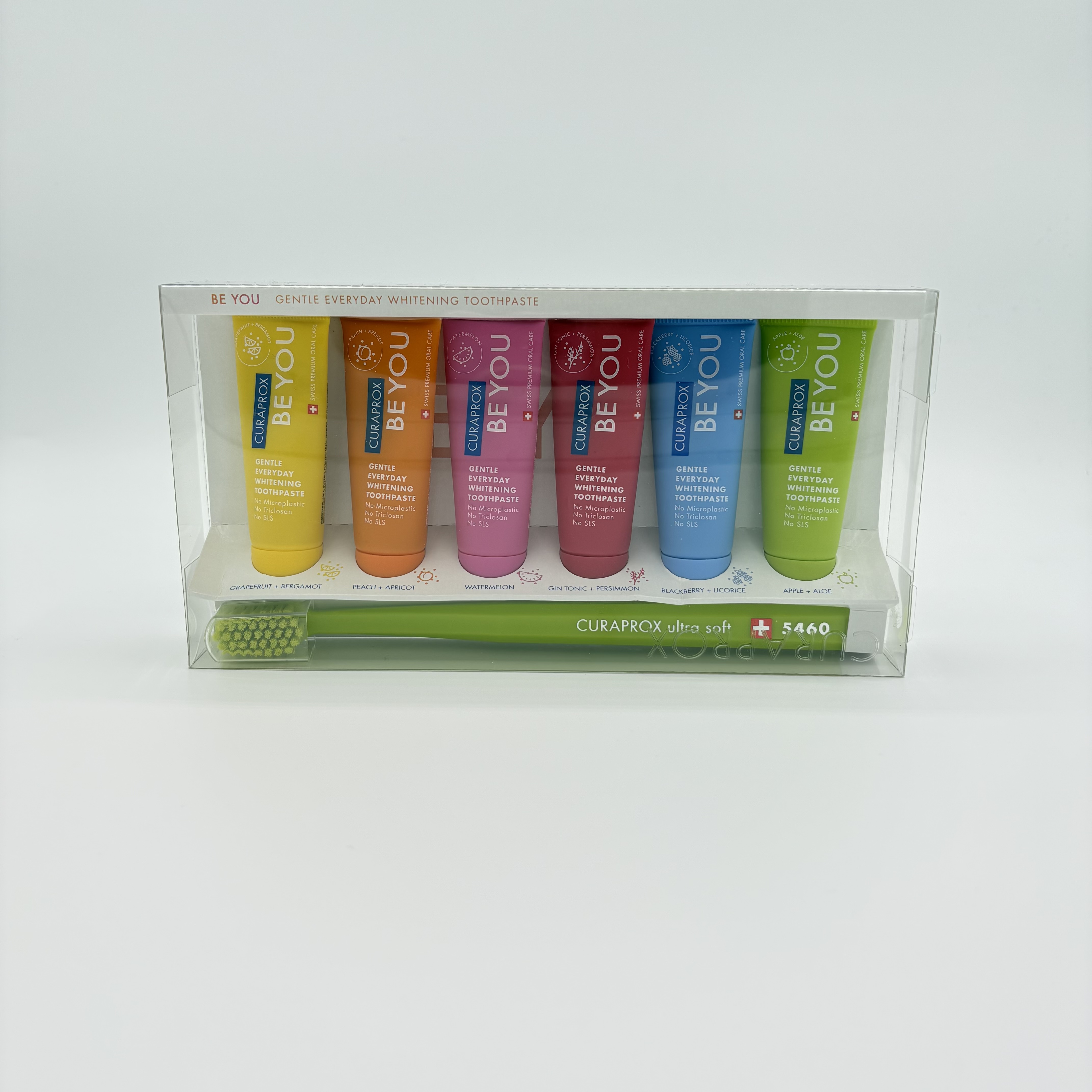 Curaprox Be You kombipakk 6x10ml + hari (assortii värvid)