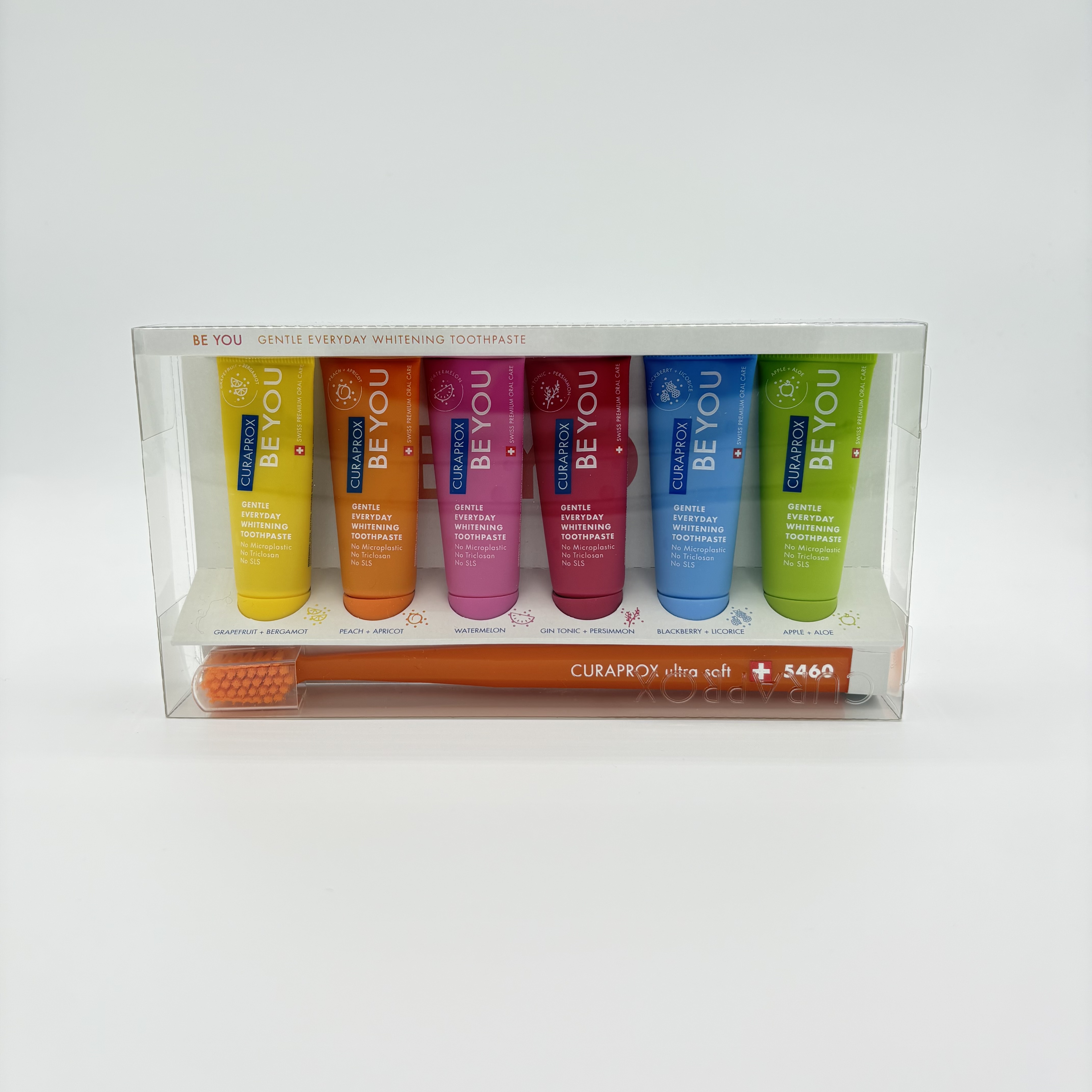 Curaprox Be You kombipakk 6x10ml + hari (assortii värvid)