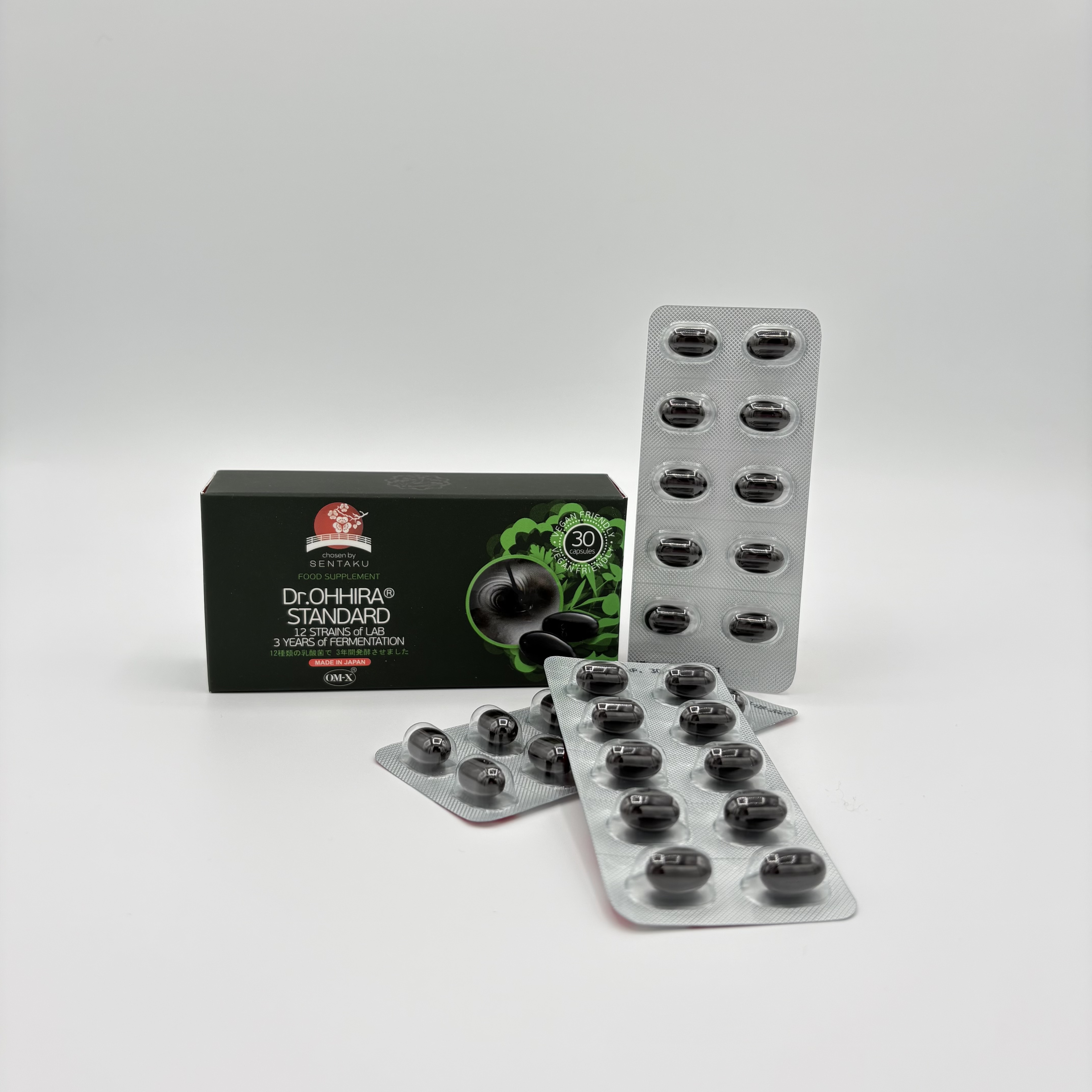 Dr.OHHIRA Standard 3-aastane retsept 12 sordi elusbakteritega (30 kapslit)