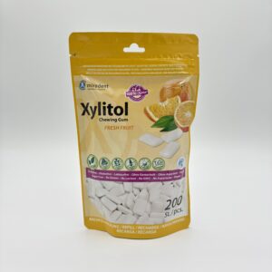Miradent xylitol chewing gum 200g/200pcs fresh fruit