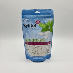 Miradent xylitol chewing gum 200g/200pcs peppermint