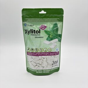 Miradent xylitol chewing gum 200g/200pcs spearmint