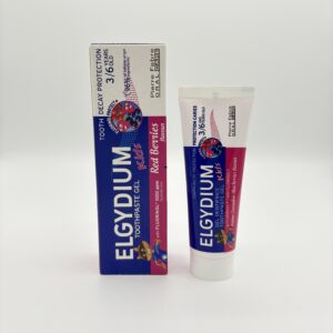 Elgydium hambapasta Kids Red Berries 50ml 3-6a.