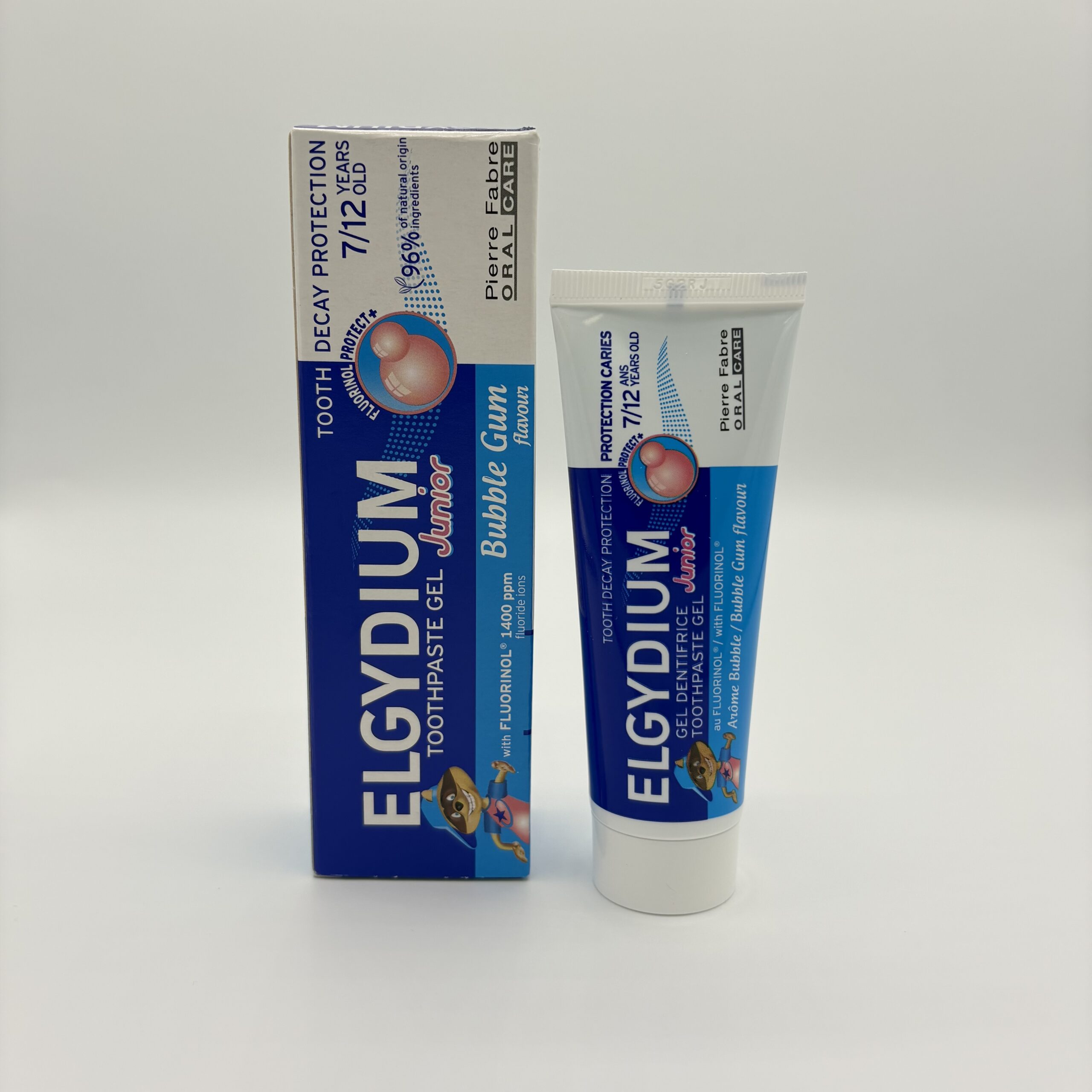 Elgydium hambapasta Junior Bubble 50ml 7-12a.
