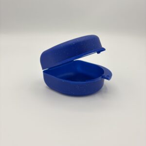 Orbis denture case (blue)